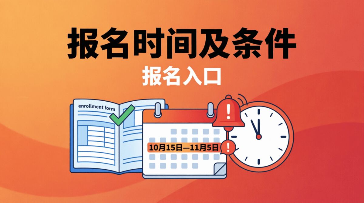 2026年重庆成人高考报名时间及条件