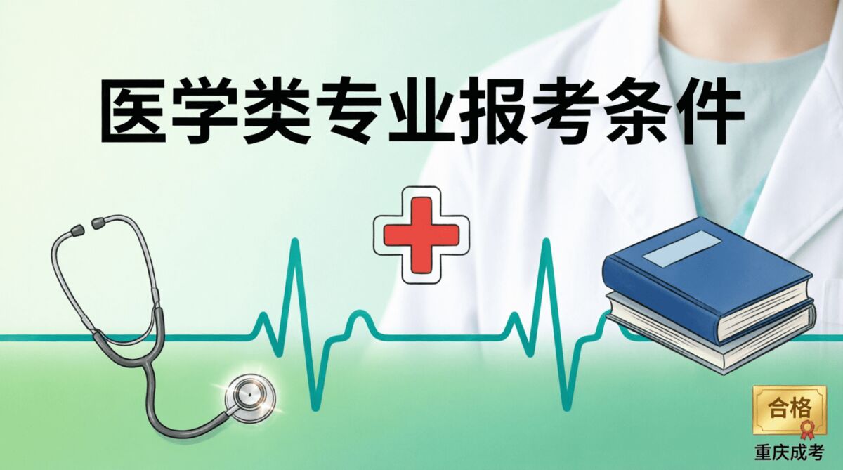 重庆成考医学类专业报考条件