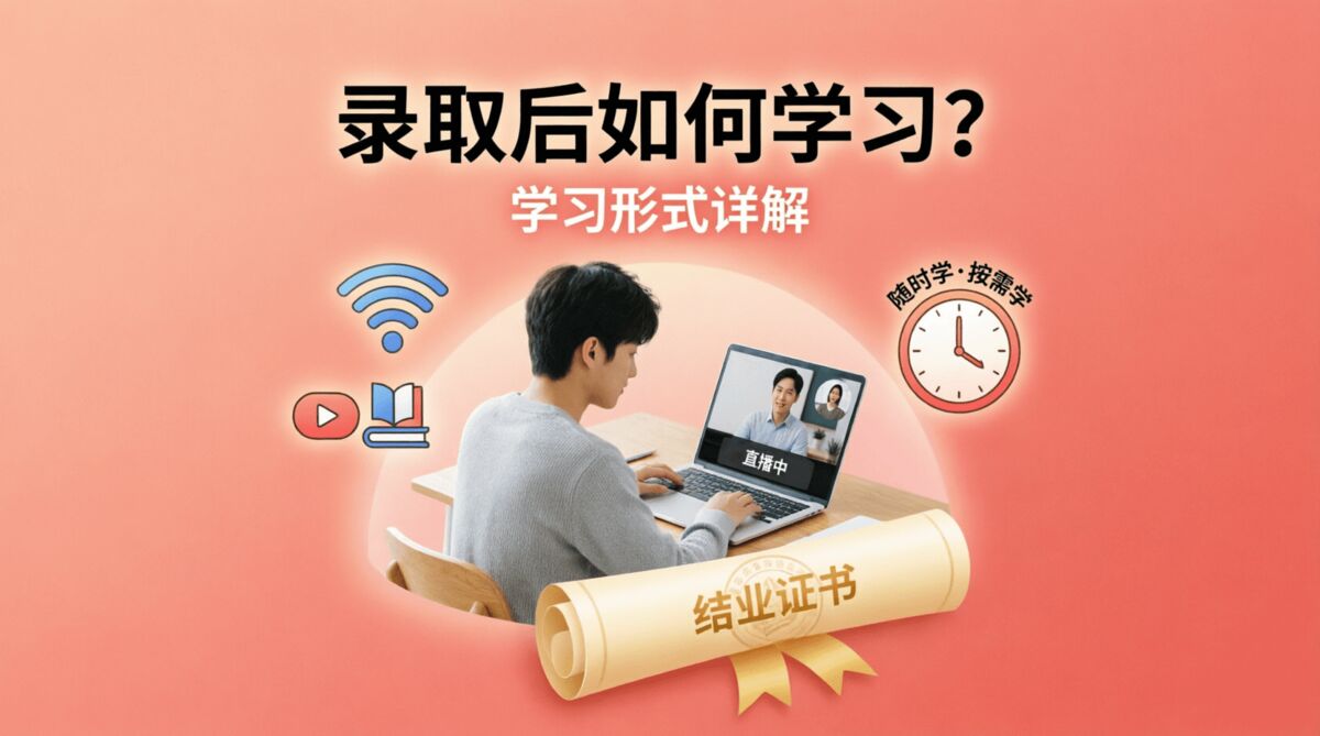 重庆成考录取后如何学习？