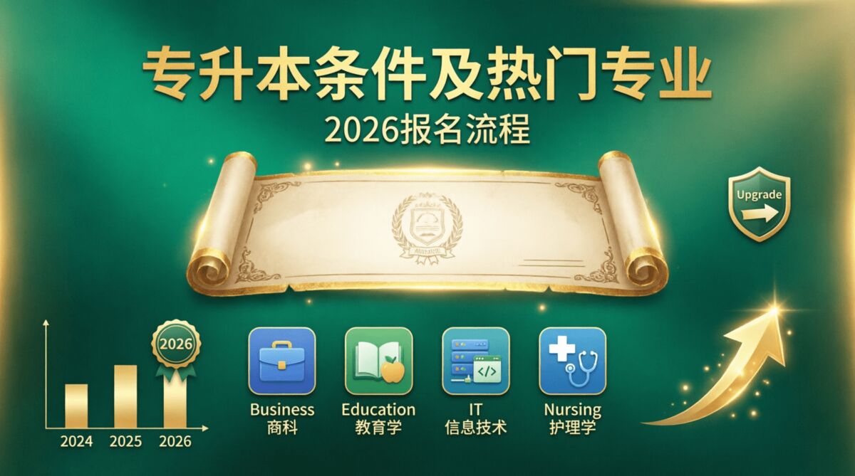 重庆成考专升本需要什么条件？
