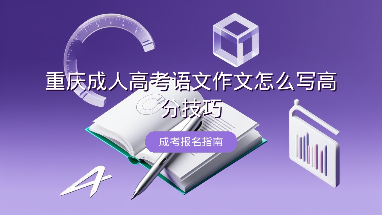 重庆成人高考语文作文怎么写？高分技巧
