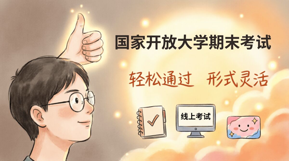 国家开放大学期末考试难不难?