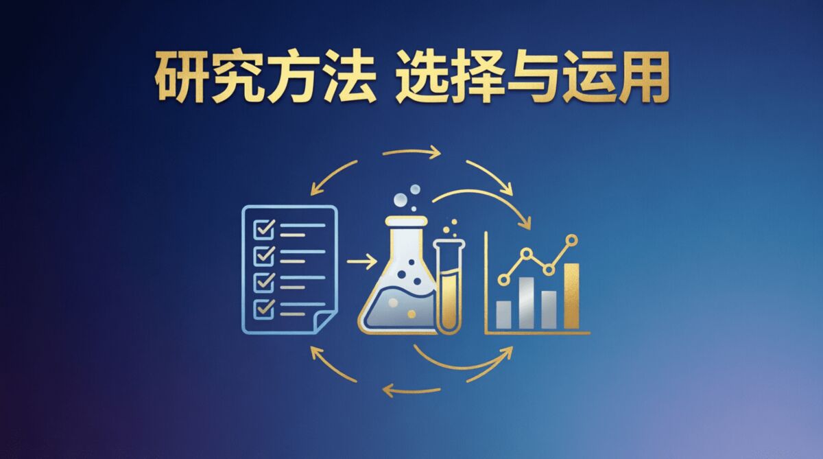论文研究方法选择与运用