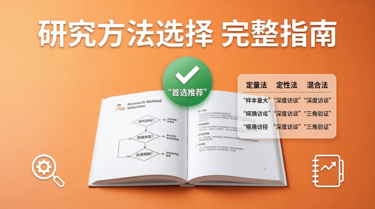 毕业论文研究方法选择指南